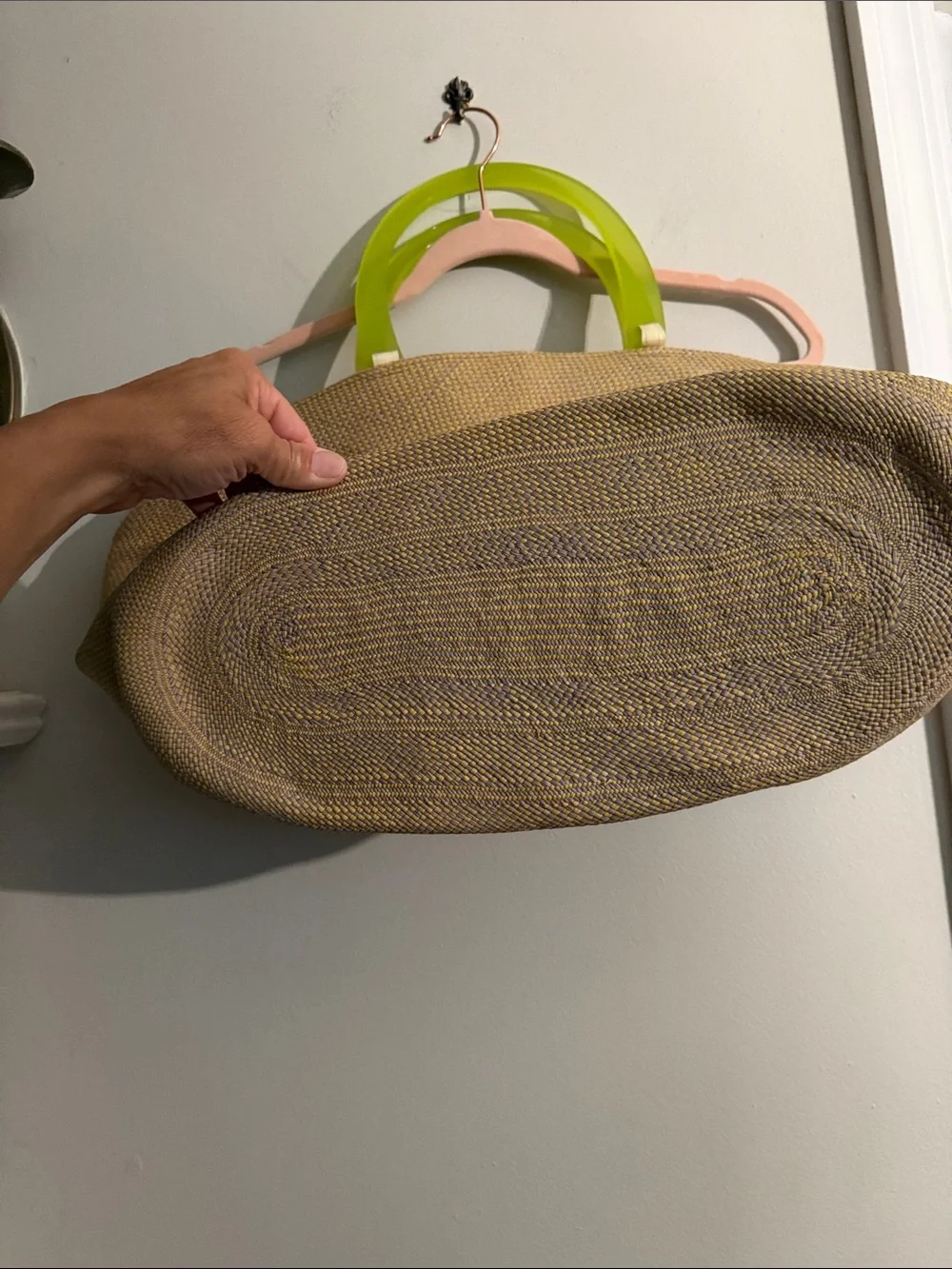 Woven Andrea Stuart New York summer beach bag